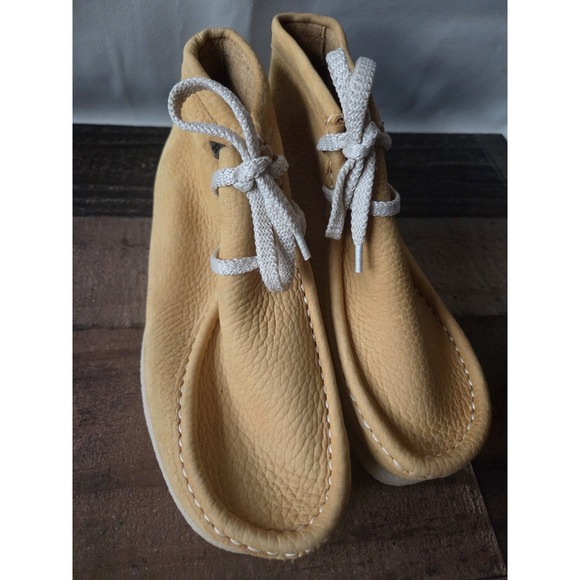 Leather Moccasin Style Casual Ankle Boot Shoe Made in Spain Mens Sz 7.5 - Picture 2 of 7